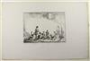 Group of 4 etchings and engravings.